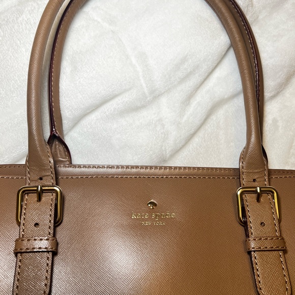 Kate Spade Tote 3 pocket Tan - Picture 6 of 6